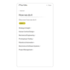 A phone shows the menu in the 'How We Do It' section