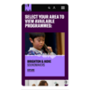 A phone shows the Create Music website with details on the available promgrammes