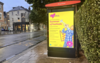 A summer of festivals bus stop advert