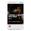 A phone shows gthe Furiosa: A Mad Max Saga detail page of the Riverside Studios website