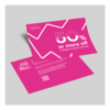 Two pink posters with information about Access For All