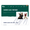 An iPad shows the South East Dance website on a page titled