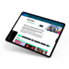 An iPad shows the WAF website page