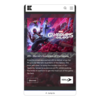 A mobile screenshot of the d3t case study for marvel's guardians of the galaxy on the keywords studios website
