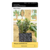 A phone shows an image of a plant with a note in front of it on the Baltic Nature Nurture website