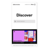 The Baltic Archive website showing the hero section of the discover page