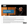 A tablet shows the Music Director page