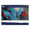 An iPad shows the South East Dance website on the Hire Our Space page
