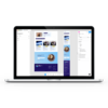 Working files of the Royal Aeronautical Society newsletter sign up design
