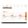 A tablet shows a page with a block titled 'Explore our prodcts'