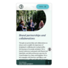A phone shows the Brand Partnerships and Collaborations page of the Oliver Heath Design website
