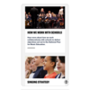An iPad shows the Create Music website with information about how they work with schools