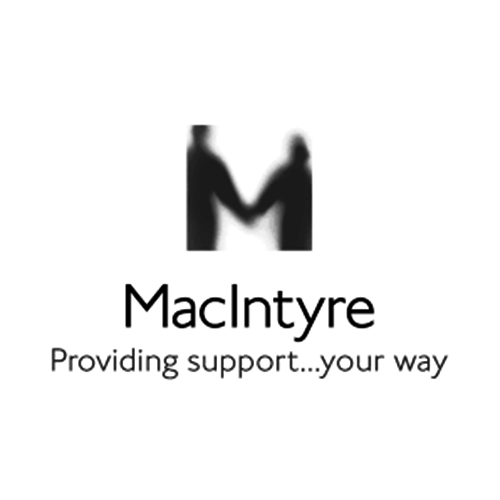 Macintyre logo with the tagline Providing support...your way